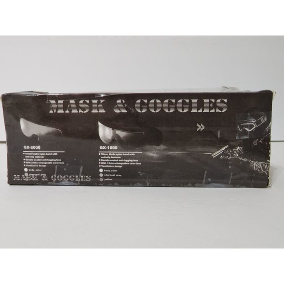 Tactical Airsoft Goggles GX1000 Sport Anti-Dust UV Protective Interchangeable - Picture 4 of 6